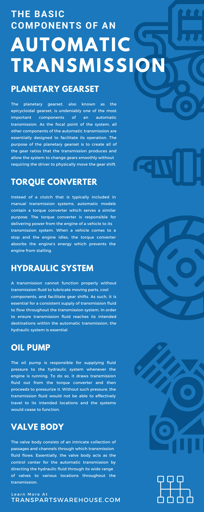 The Basic Components of an Automatic Transmission