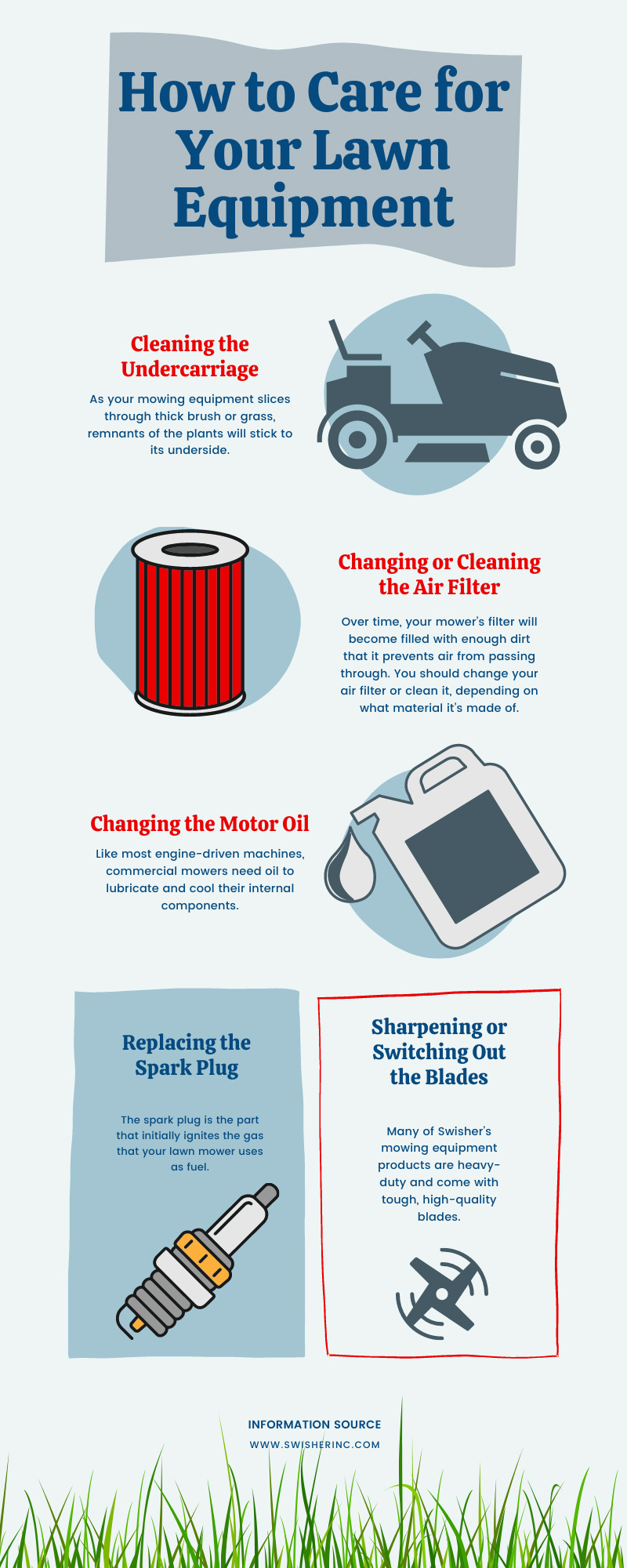 How To Care for Your Commercial Mowing Equipment